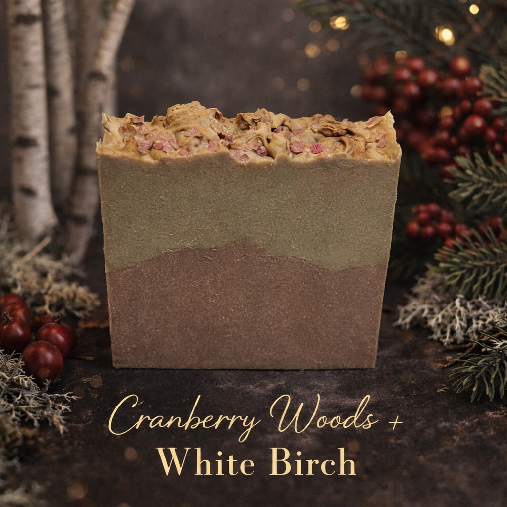 Cranberry Woods + White Birch Bar Soap