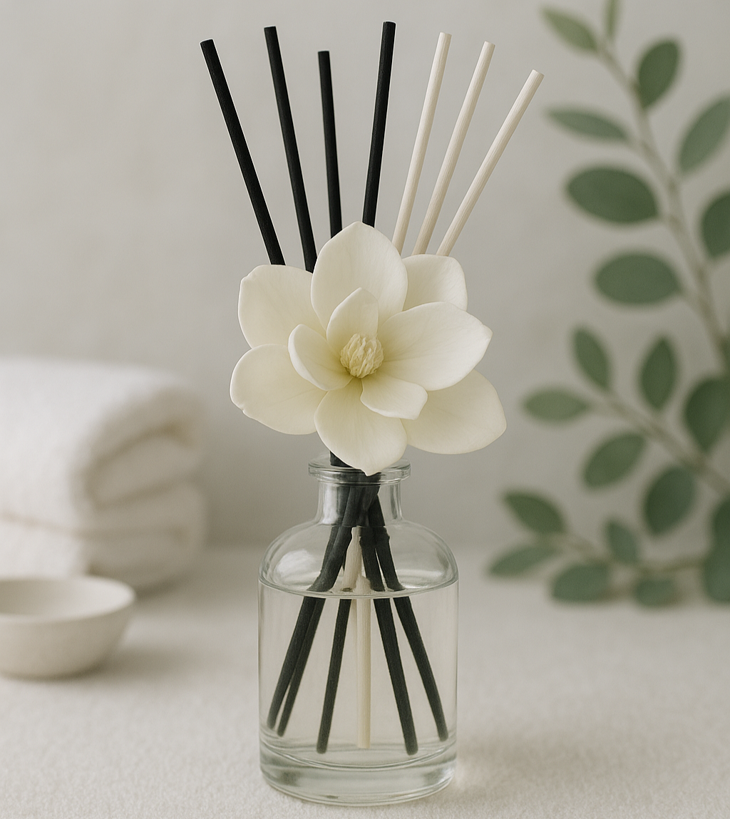 Coming Soon ~ Reed Oil Refill With Reeds & Magnolia diffuser