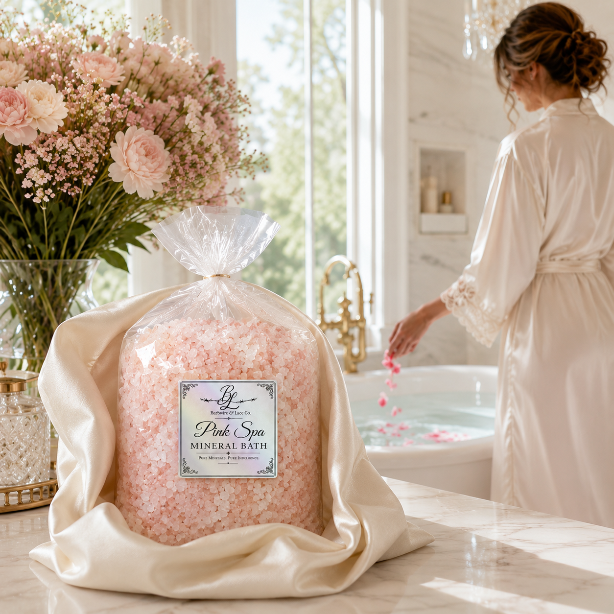 Coming Soon ~ Pink Spa Mineral Soak