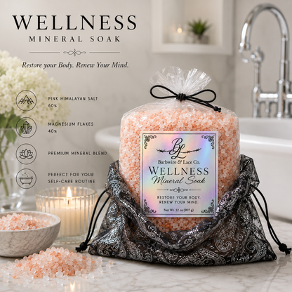 Coming Soon ~ Wellness Mineral Soak