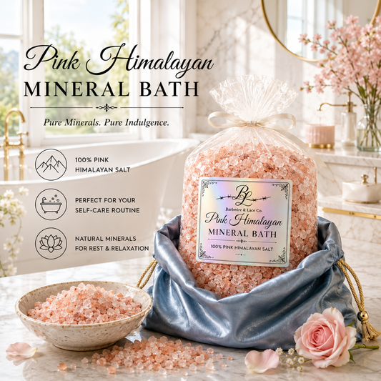 Coming Soon ~ Pink Himalayan Mineral Bath