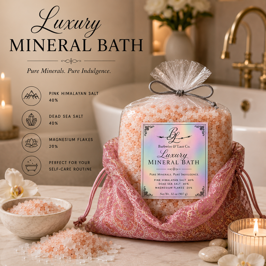 Coming Soon ~ Luxury Mineral Bath