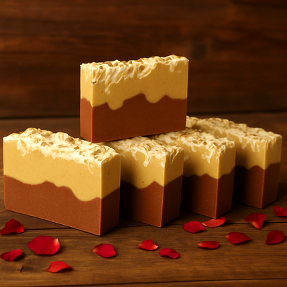 Patchouli Rosewood handcrafted soap