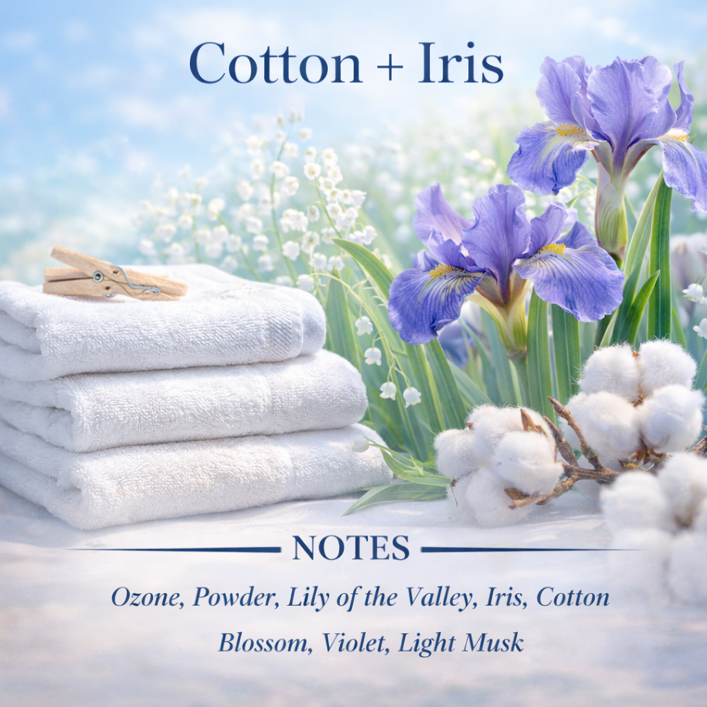Cotton + Iris