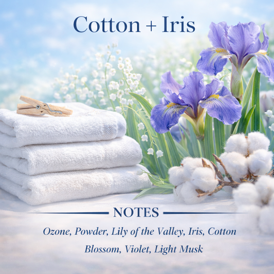 Cotton + Iris