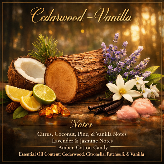 Cedarwood + Vanilla
