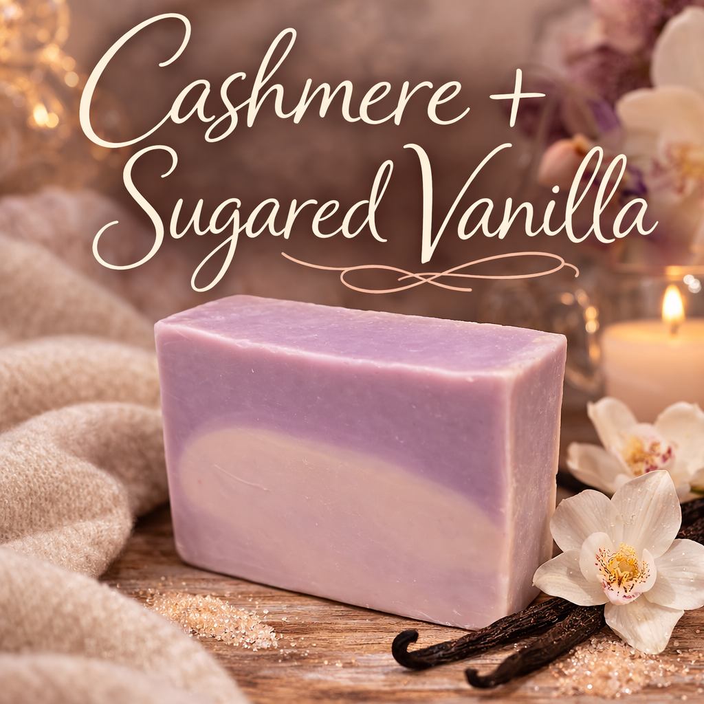 Cashmere + Sugared Vanilla Handcrafted Soap